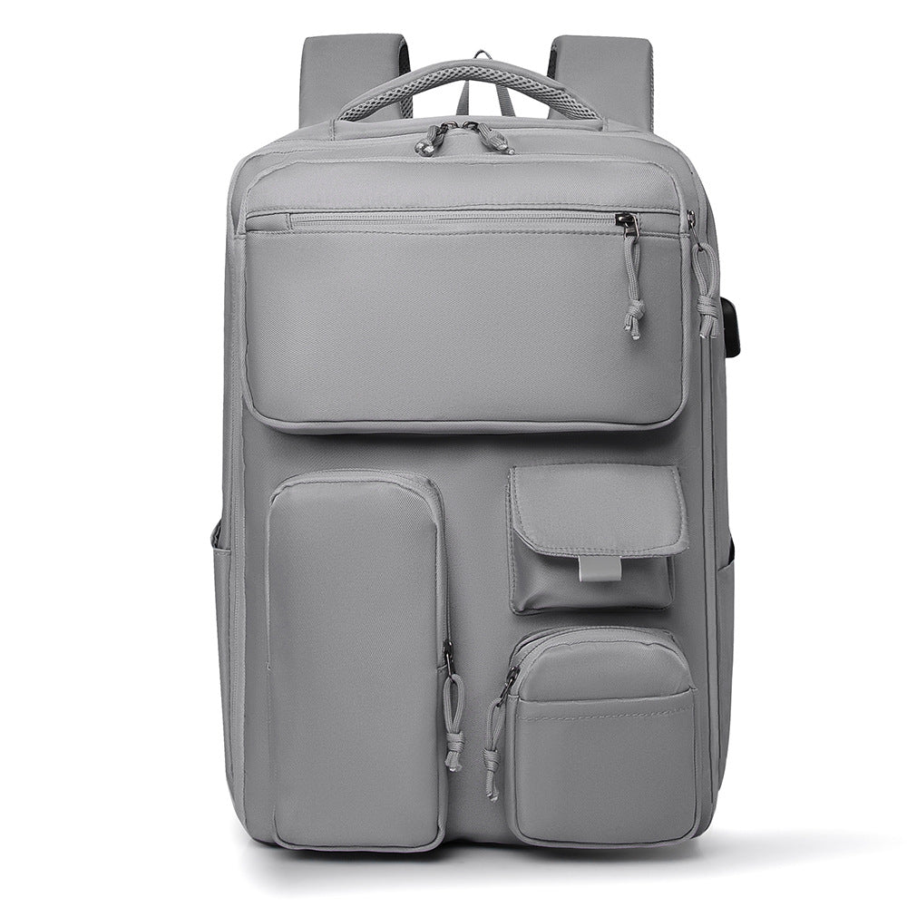 Women's & Men's Large Capacity Computer Fashion Trendy Lightweight Leisure Backpack