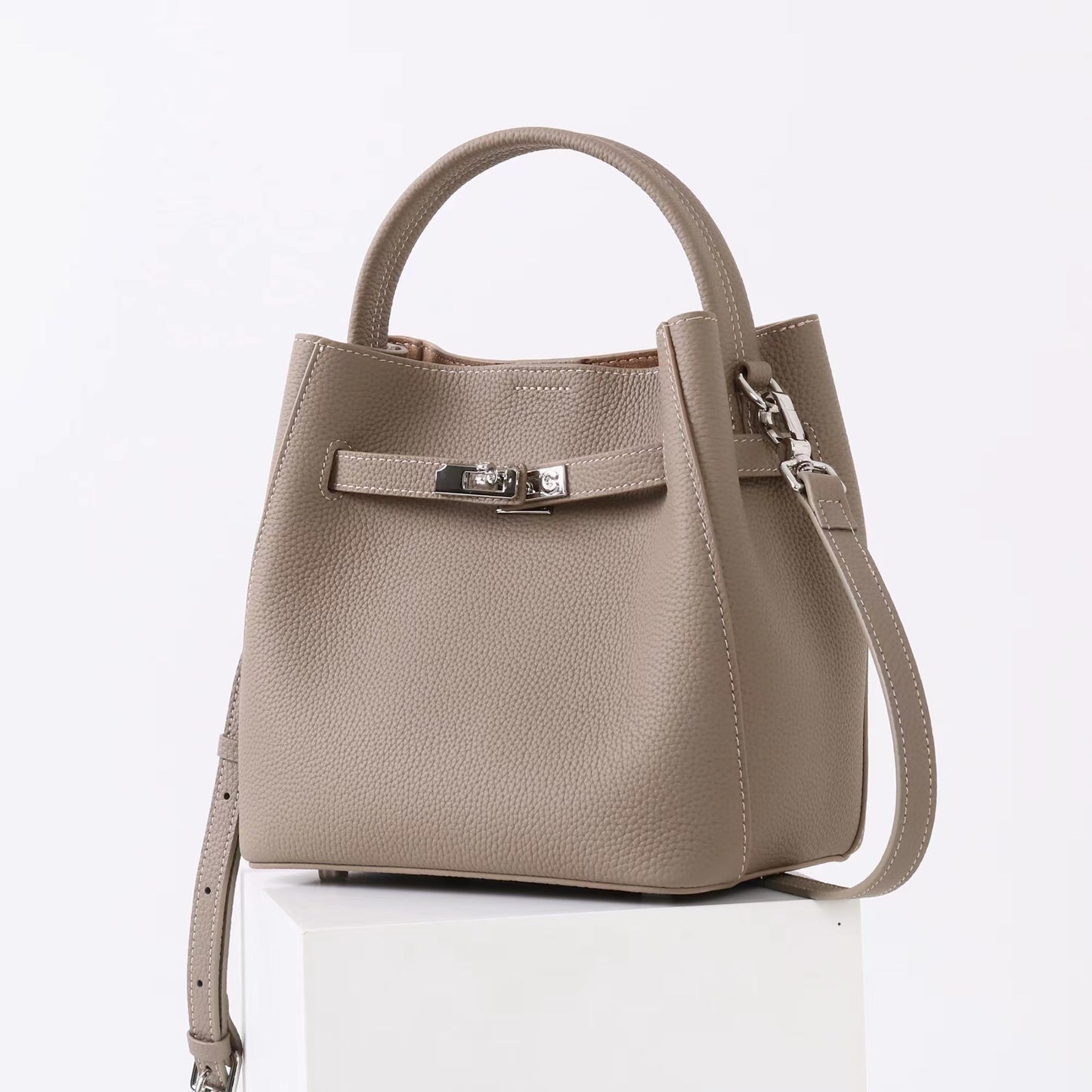 Fashionable Vegetable Basket Barrel High-grade Design Women's Messenger Bag