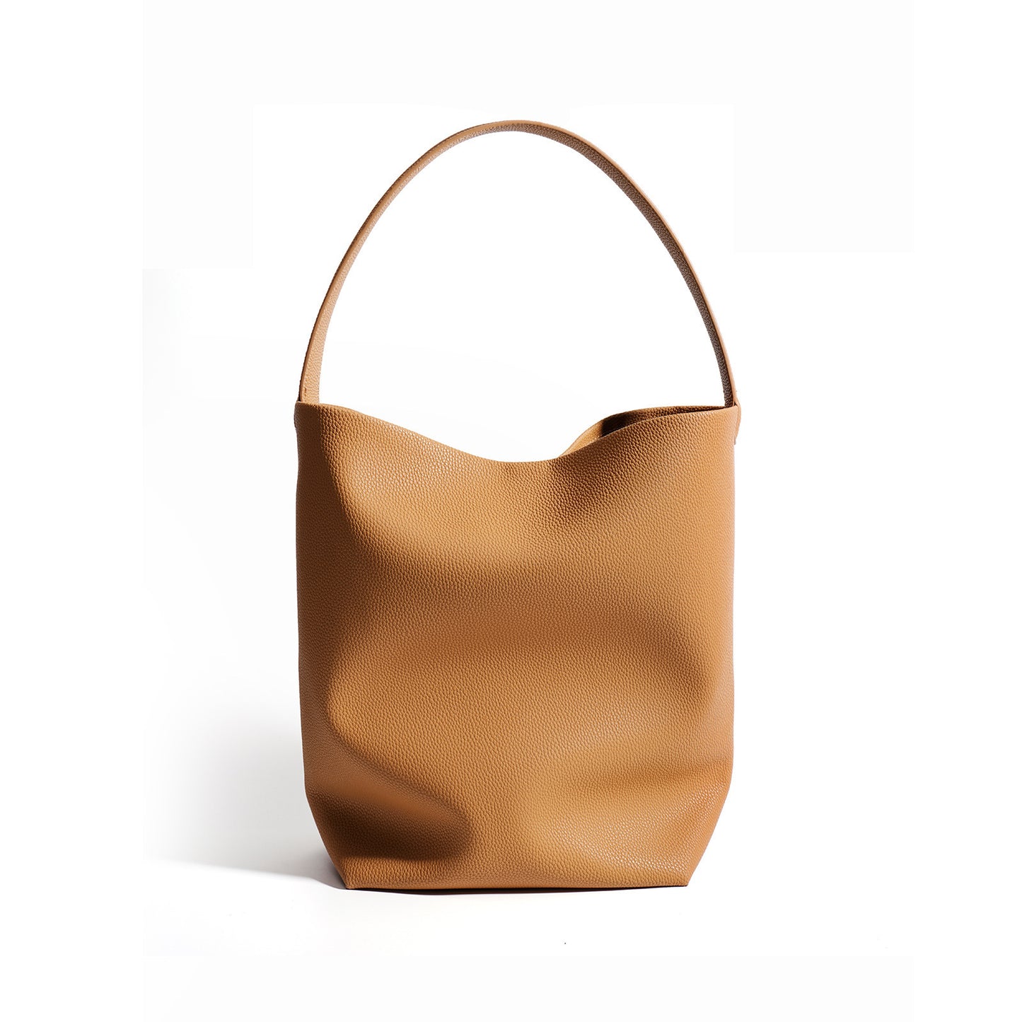 Women's Niche Genuine Leather Leisure Commute High-grade Large Bucket Bag