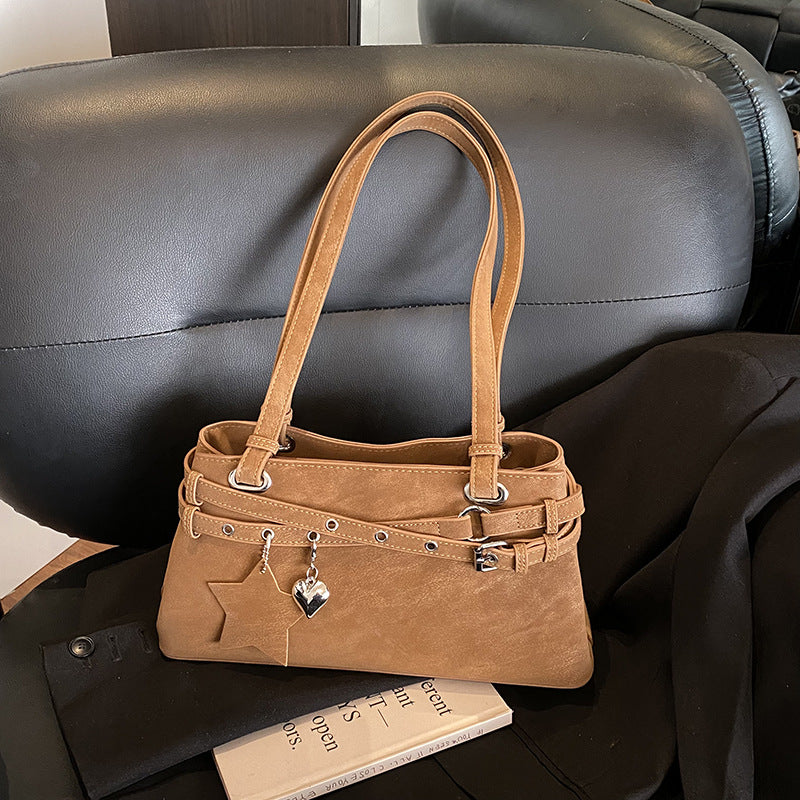 Women's Niche High-grade Baguette Fashionable Portable Underarm Bag
