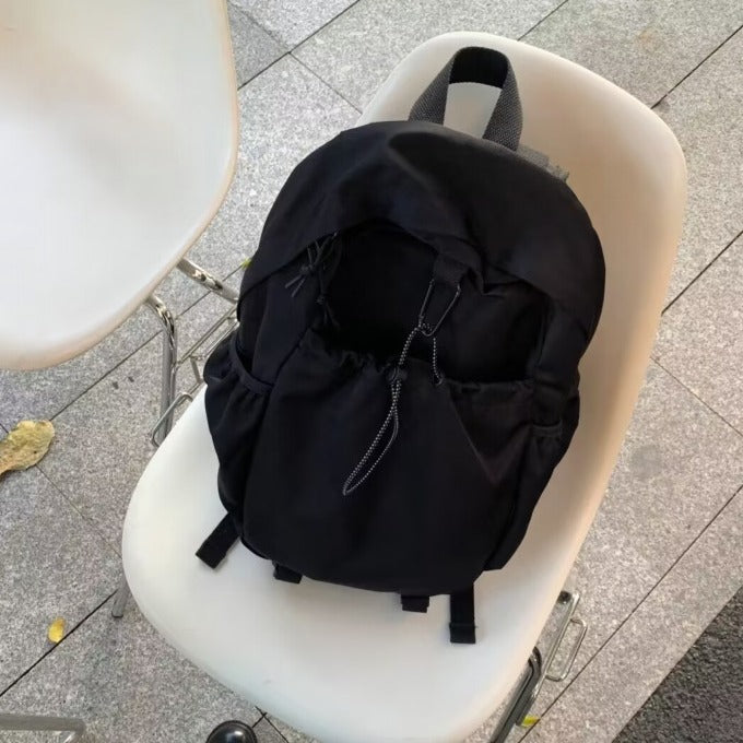 Korean Style Niche Portable Nylon Drawstring Leisure Backpack