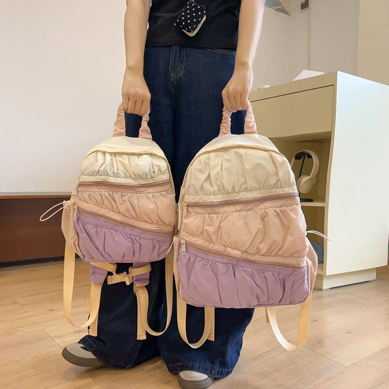 Korean Color Matching Computer Lightweight Large Backpacks