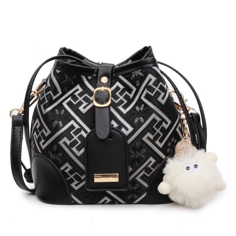 Women's Jin Chinese Style National Light Luxury Women's Shoulder Bag