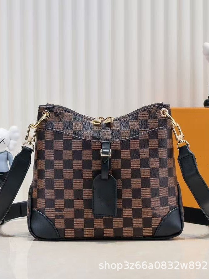 Women's Fashion French Donkey Home High-grade Printed Bucket Bag