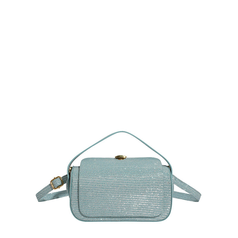 Women's High-grade Portable Box Textured Western Style Women's Messenger Bag