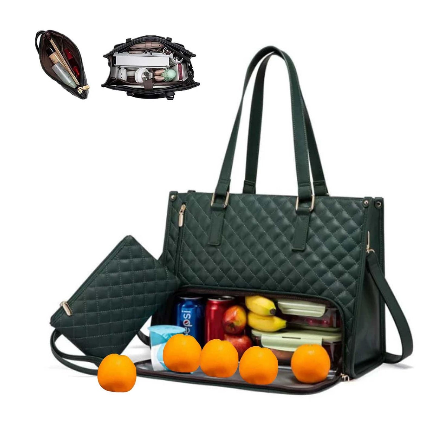 Women's Large Capacity With Computer Compartment Group Tote Bag