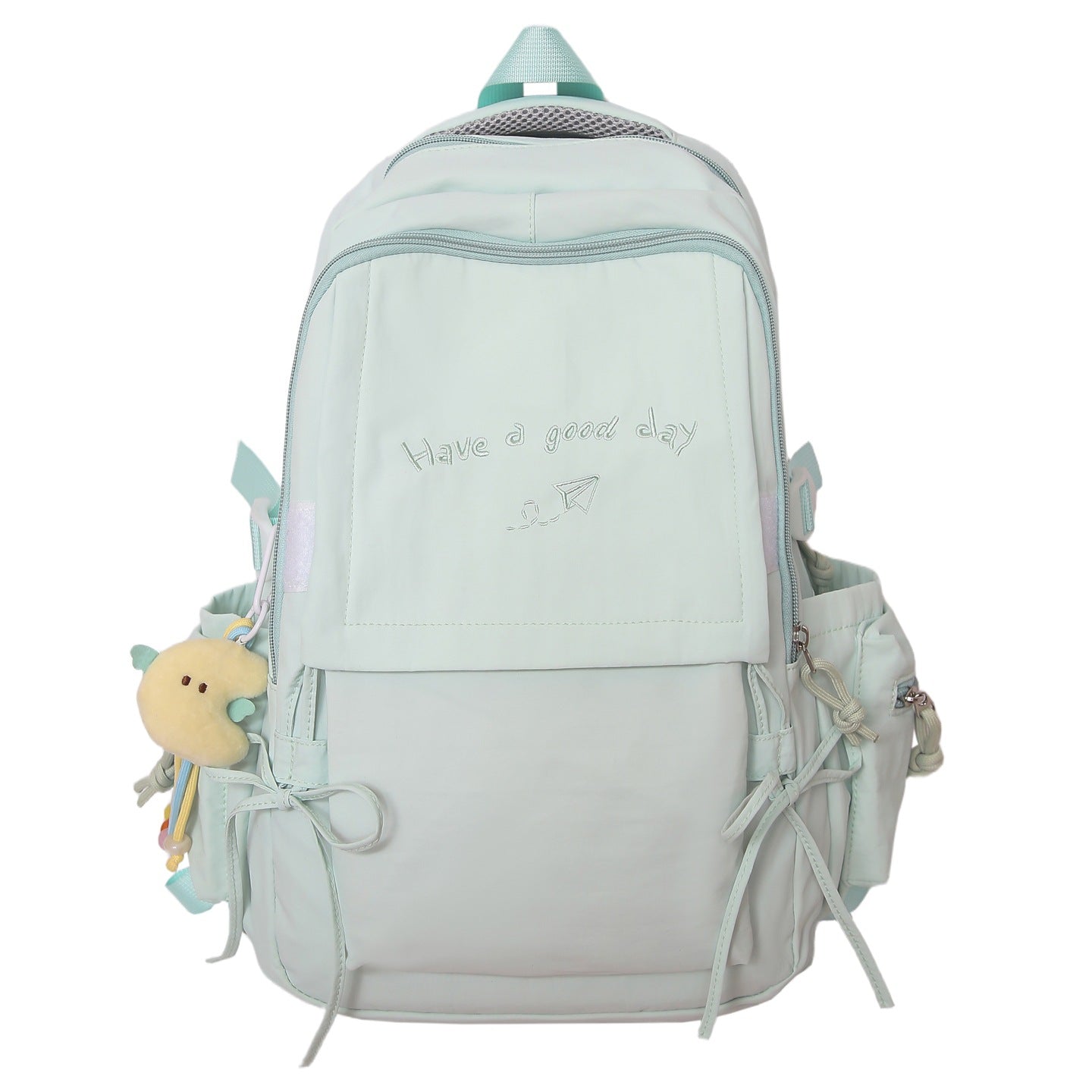 Winter Good-looking Solid Color Lightweight Schoolgirl Backpacks