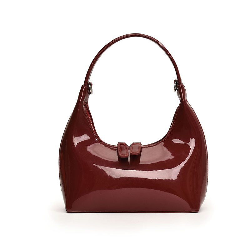 Women's Minority Fashion Glossy Textured Banquet Simple Women's Messenger Bag