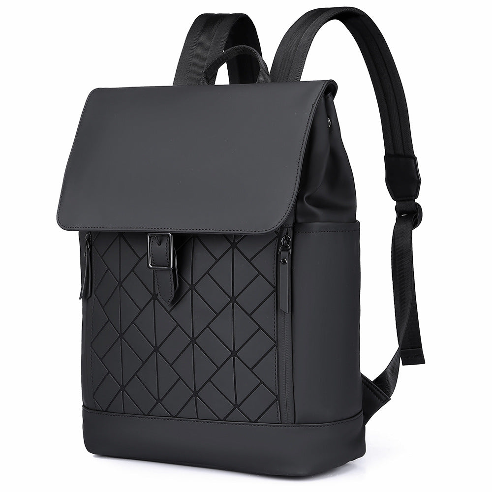 Men's Rhombus Laser Fashionable Commuter Computer Women's Messenger Bag