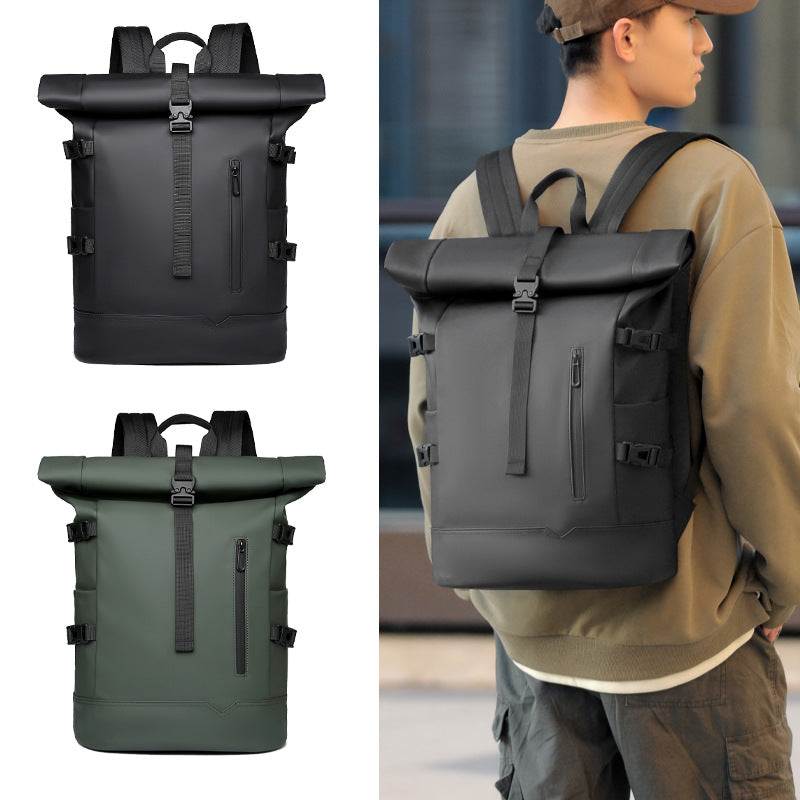 Men's Trendy Fashion Joker Lightweight Waterproof High Leisure Backpack