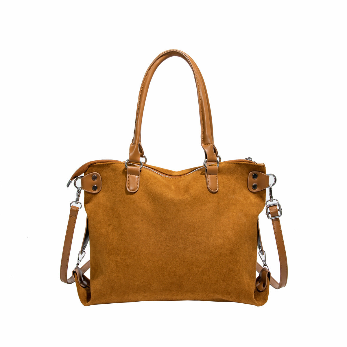 Women's Leopard Print Stylish Good Texture Underarm Large Tote Bags