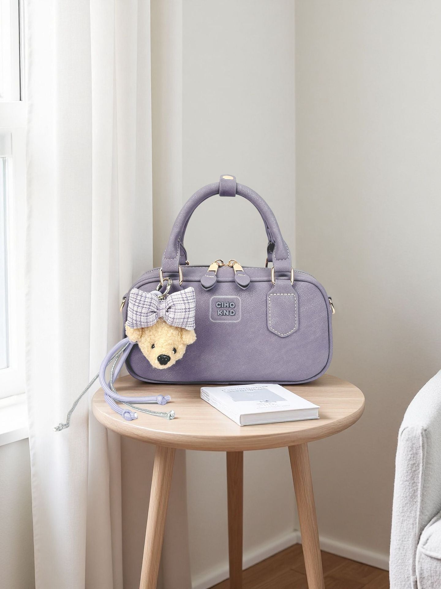 Women's Sweet Fairy Tale Pillow Taro Purple Women's Messenger Bag