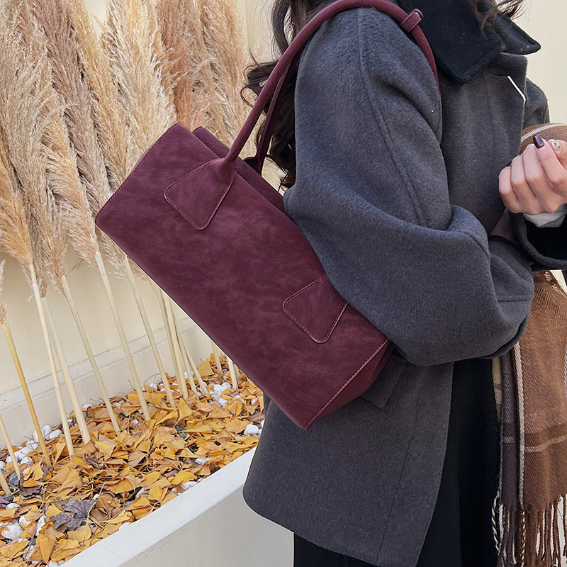 Women's Good-looking Commuter Korean Retro Underarm Simple Shoulder Bags