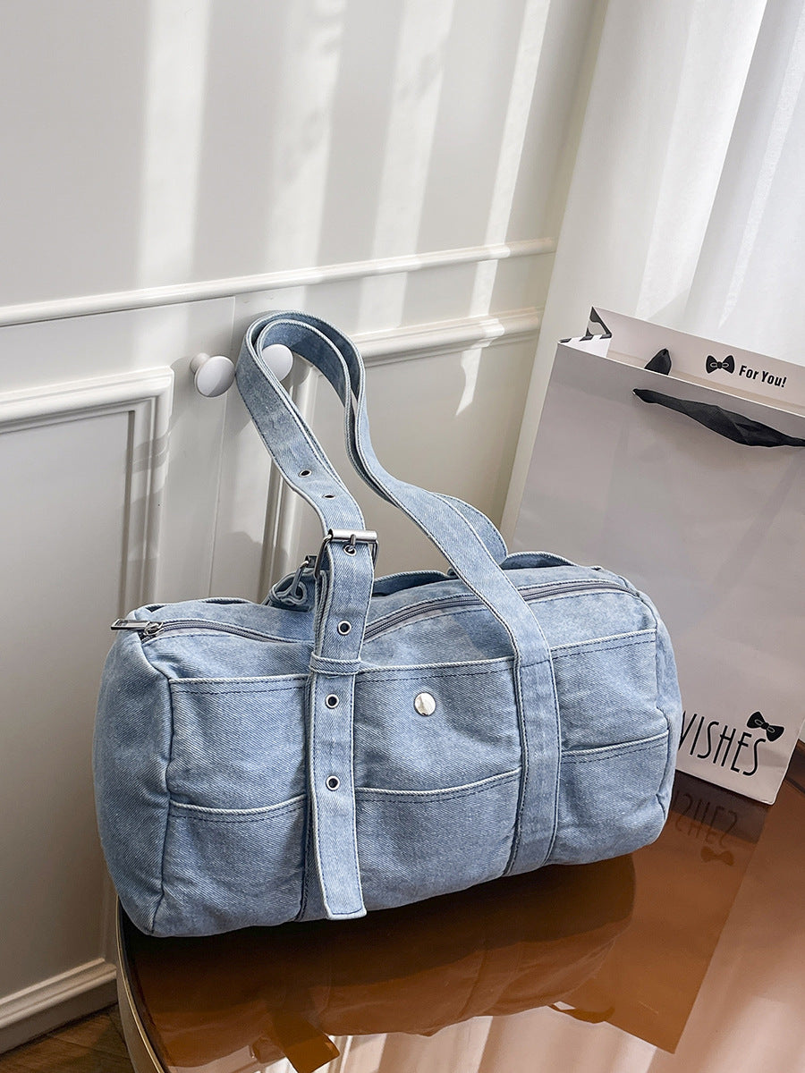 Innovative Women's Denim Fashion Simple Boston Tote Bag
