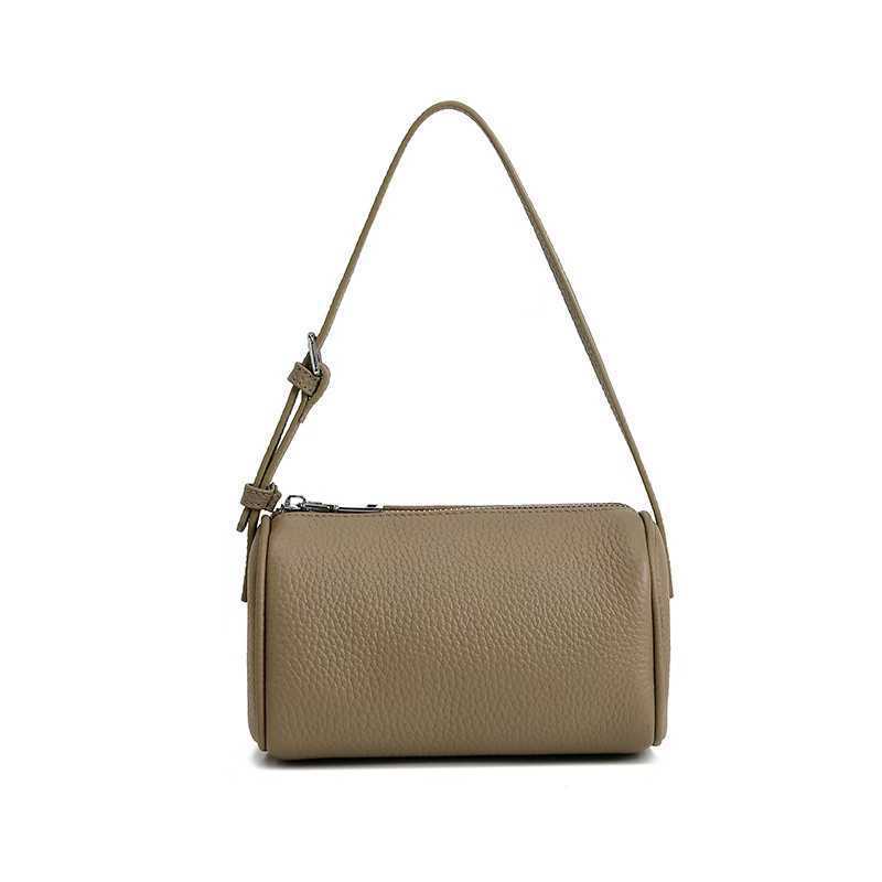 Women's Fashion Leather Pencil Design High-grade Cylinder Women's Messenger Bag
