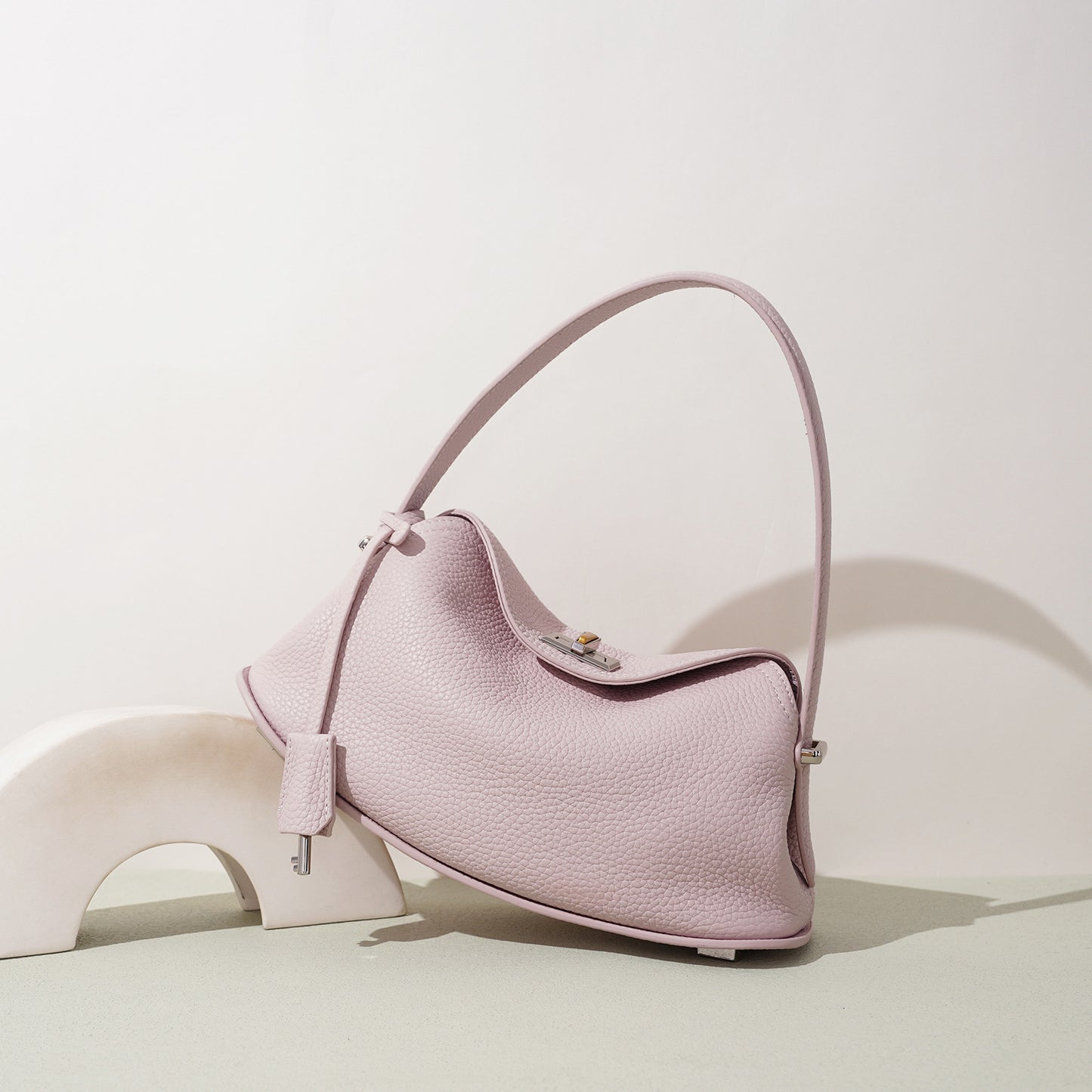 Women's Advanced Design Genuine Leather Niche Early Spring First Layer Cowhide Women's Handbag