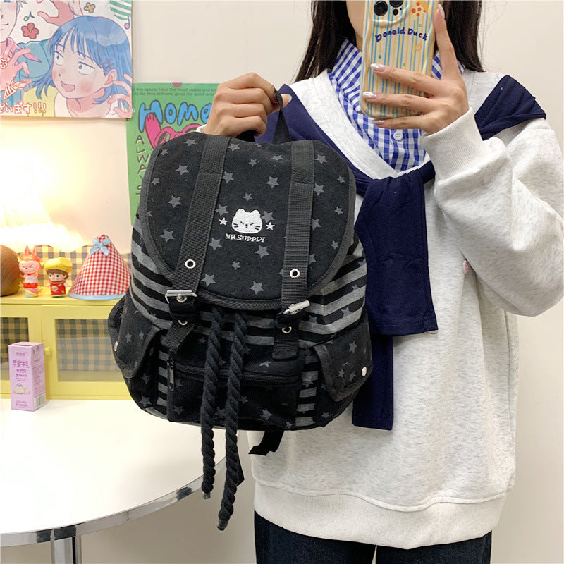 Women's Korean Style Fashion Lightweight Large Capacity Women's Backpack