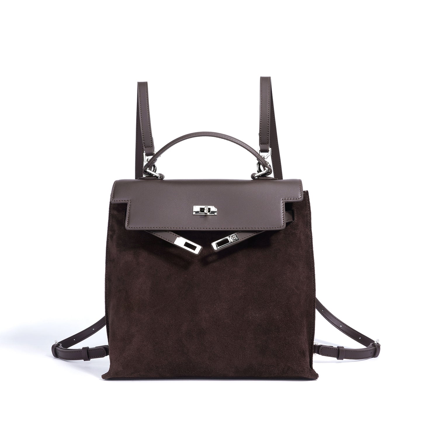 Fashionable Large Capacity Commuter Leather For Women's Backpack