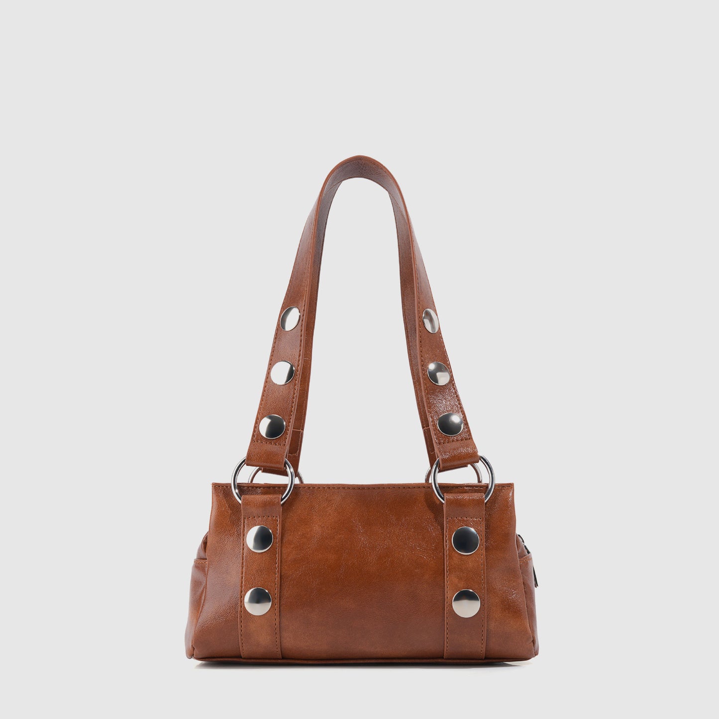 Women's Cool Fashion Pillow Rivet Punk Underarm Light Shoulder Bags