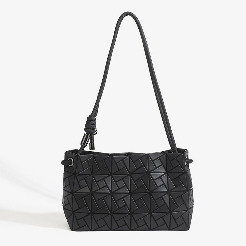 Women's Windmill Rhombus Geometric Underarm Trendy Bags