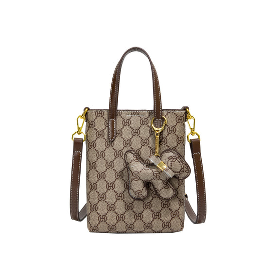Women's Monica Presbyopic Hand-held Contrast Color Live Broadcast Bags