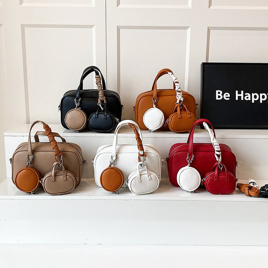 Women's Minority Fashion Boston Bowling Retro Hand Bags