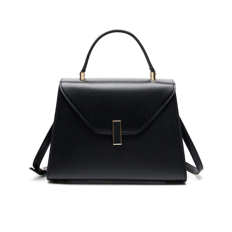 Women's Kelly Design Sense Niche Fashion Genuine Leather High Large Women's Handbag