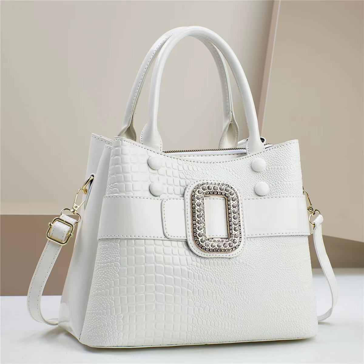 Women's Pattern Mother Stylish Elegant Versatile Large Bucket Bag