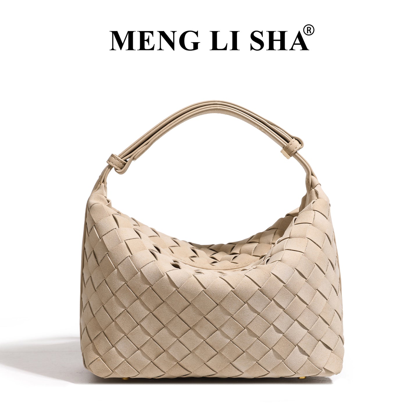 Women's Advanced Texture Woven Portable Lunch Fashion Simple Bags