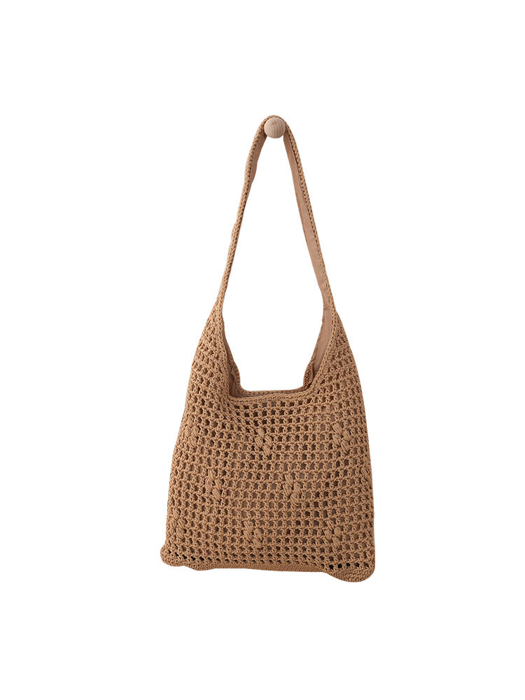 Women's Large Capacity Hollow One Shopping Idle Bags