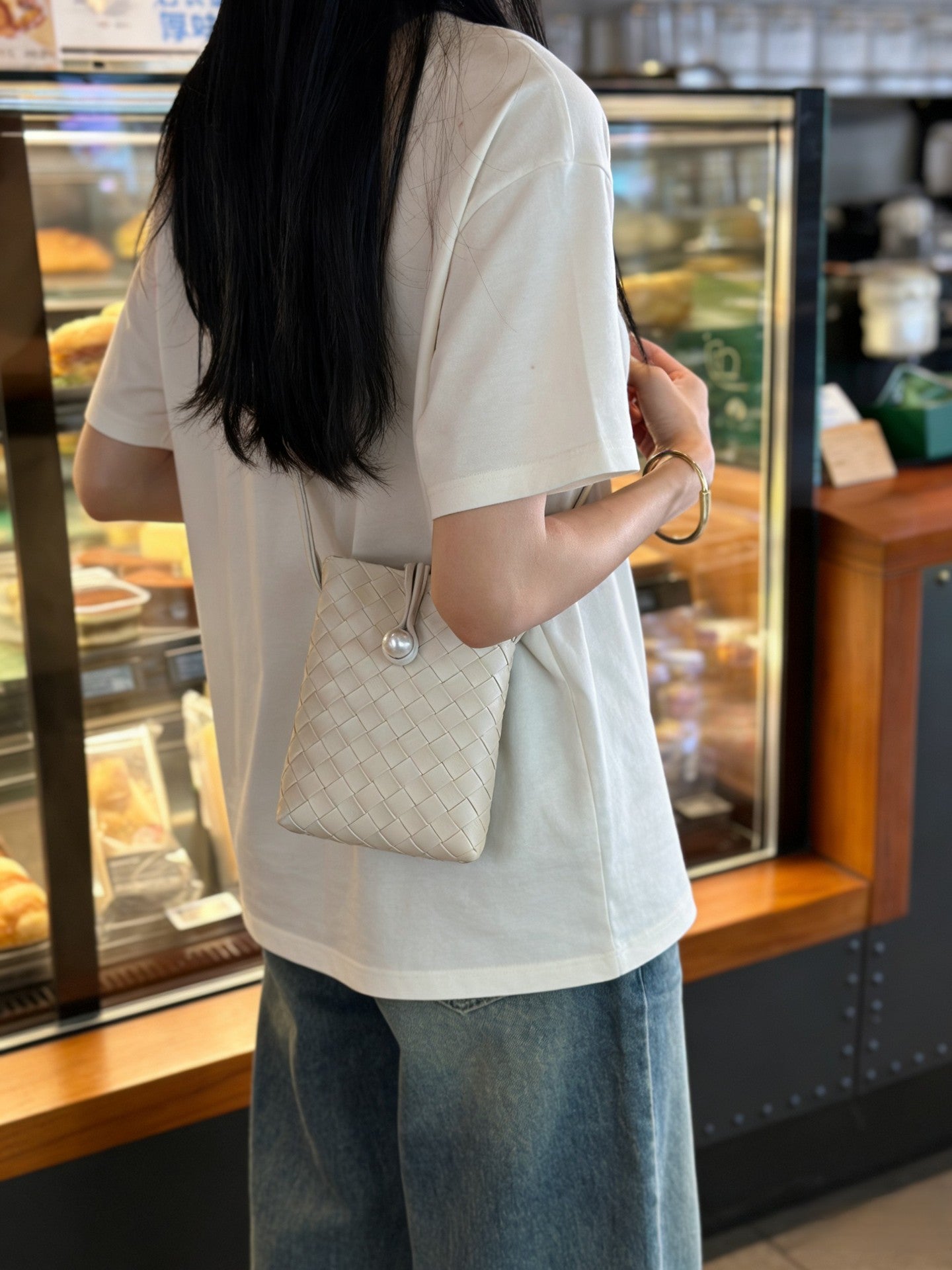 Women's High Sense Woven Fashion Vertical Retro Easy Coin Purses