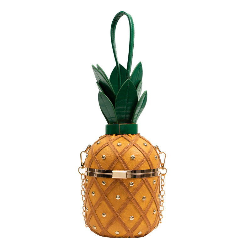 Women's Popular Portable Pineapple Personalized Design Fresh Women's Messenger Bag