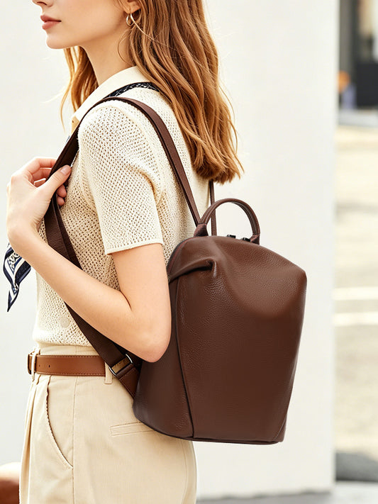 Versatile Practical Daily Commuter Simple Stylish Good Texture Soft Women's Backpack