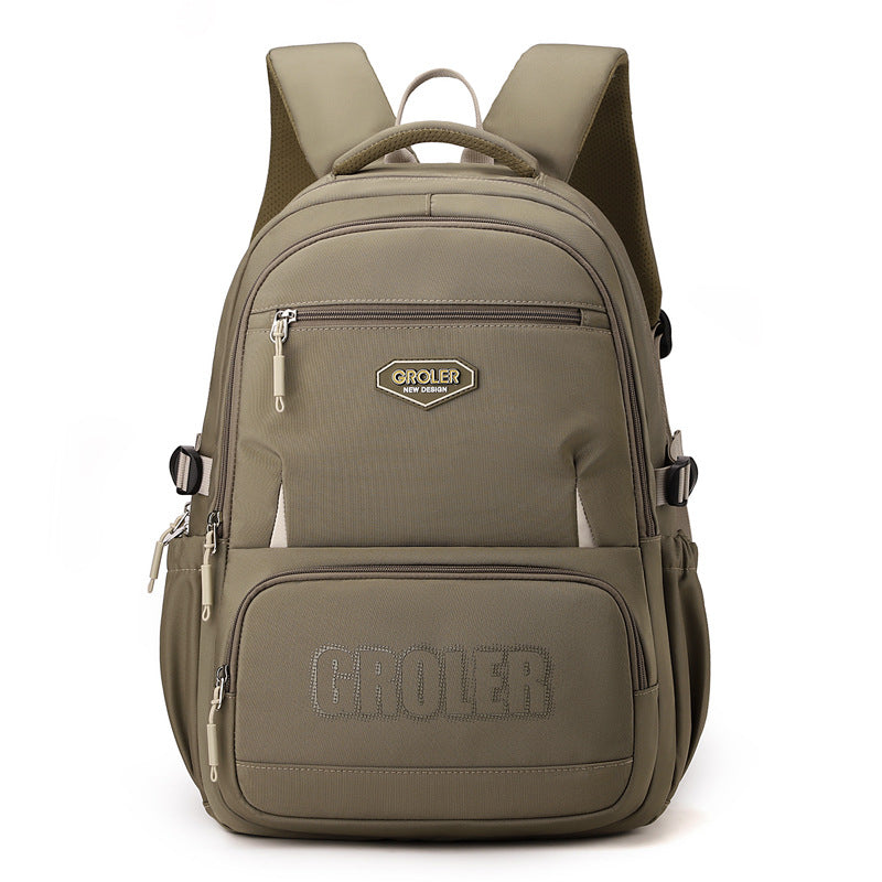 Men's Large Capacity College Simple Computer Business Leisure Backpack
