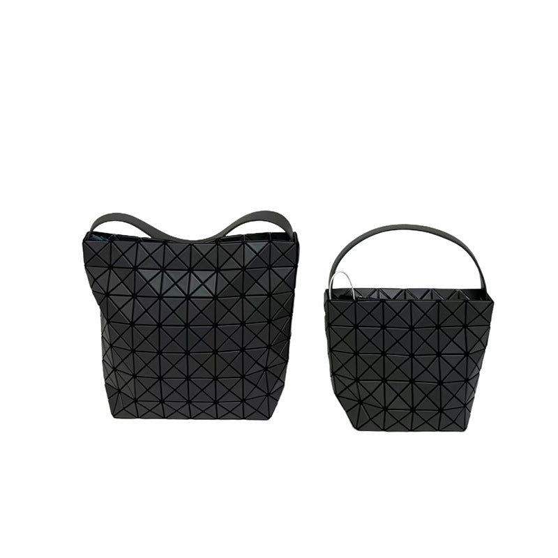 Women's Geometric Life Rhombus Moon Fashion Baguette Underarm Bag