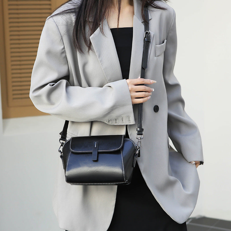 Women's Genuine Leather Shell Super Popular High-grade Women's Shoulder Bag