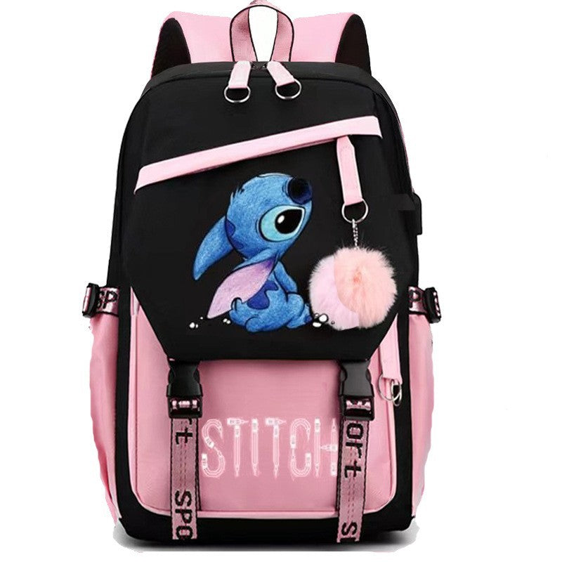 Charming Classic For Charging Large Capacity Leisure Backpack