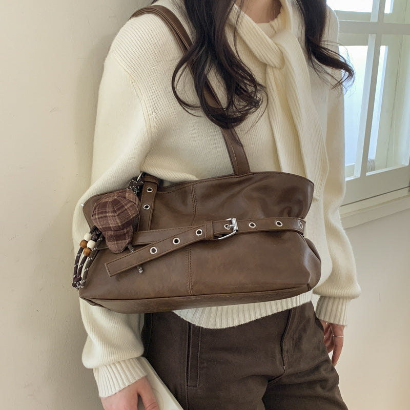 Women's Commuter Niche Exquisite Versatile Large Capacity Underarm Bag