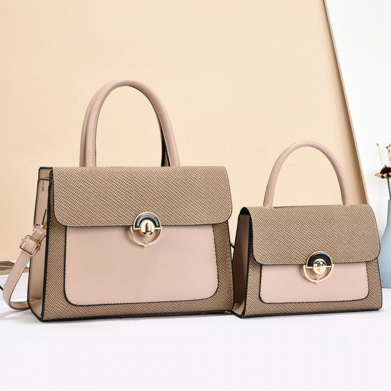 Innovative Durable Two-piece Practical Leisure Commute Women's Handbag