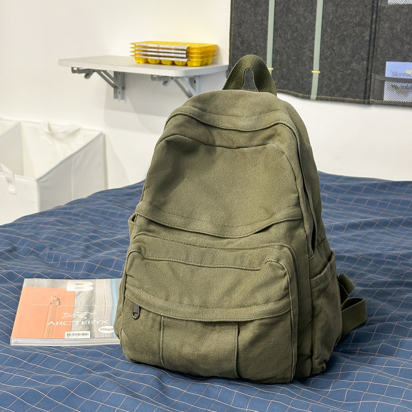 Women's Korean Style Canvas For Fashion Trends Backpacks