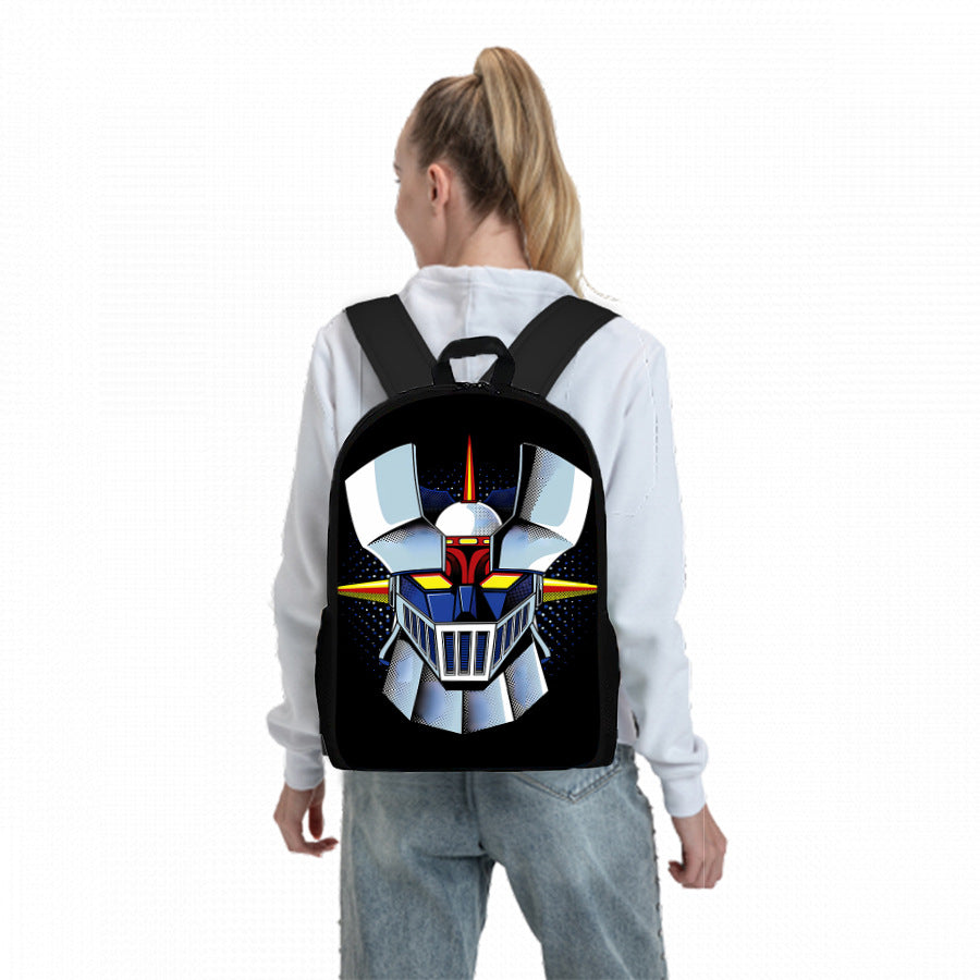 Robot Three-piece Lunch Pencil Fashion Portable Bags