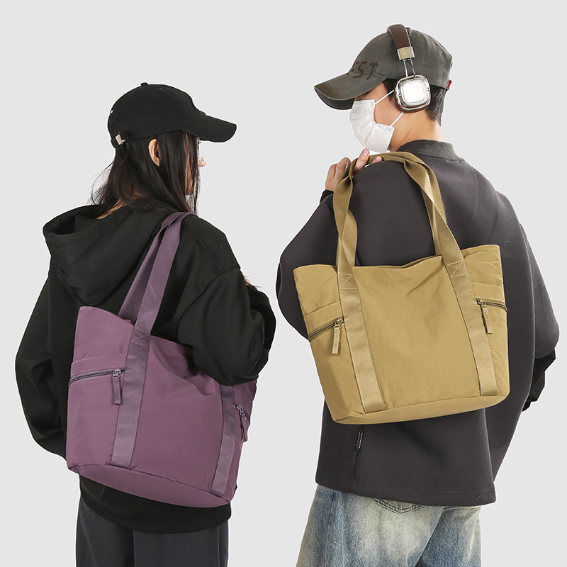 Large Capacity Waterproof Dry Wet Separation Women's Shoulder Bag