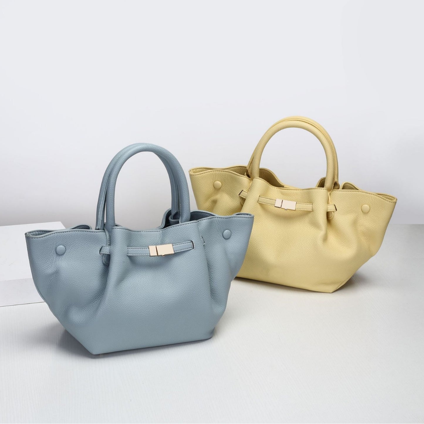 Women's Style Fashion Pleated Commuter Wings Simple Western Tote Bags