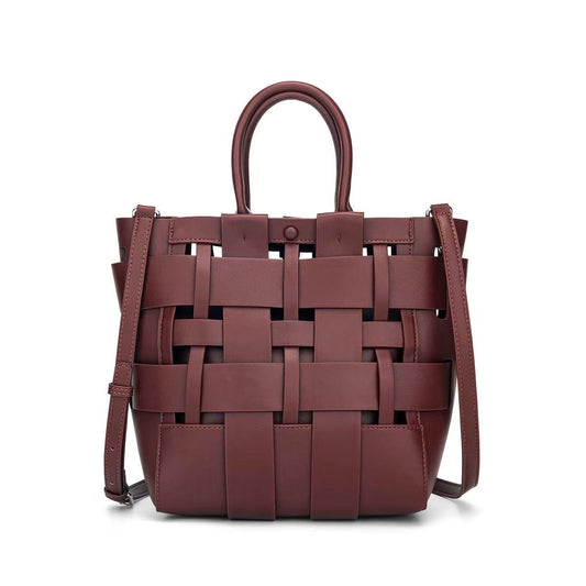 Design Portable Large Capacity Woven Fashion Women's Handbag