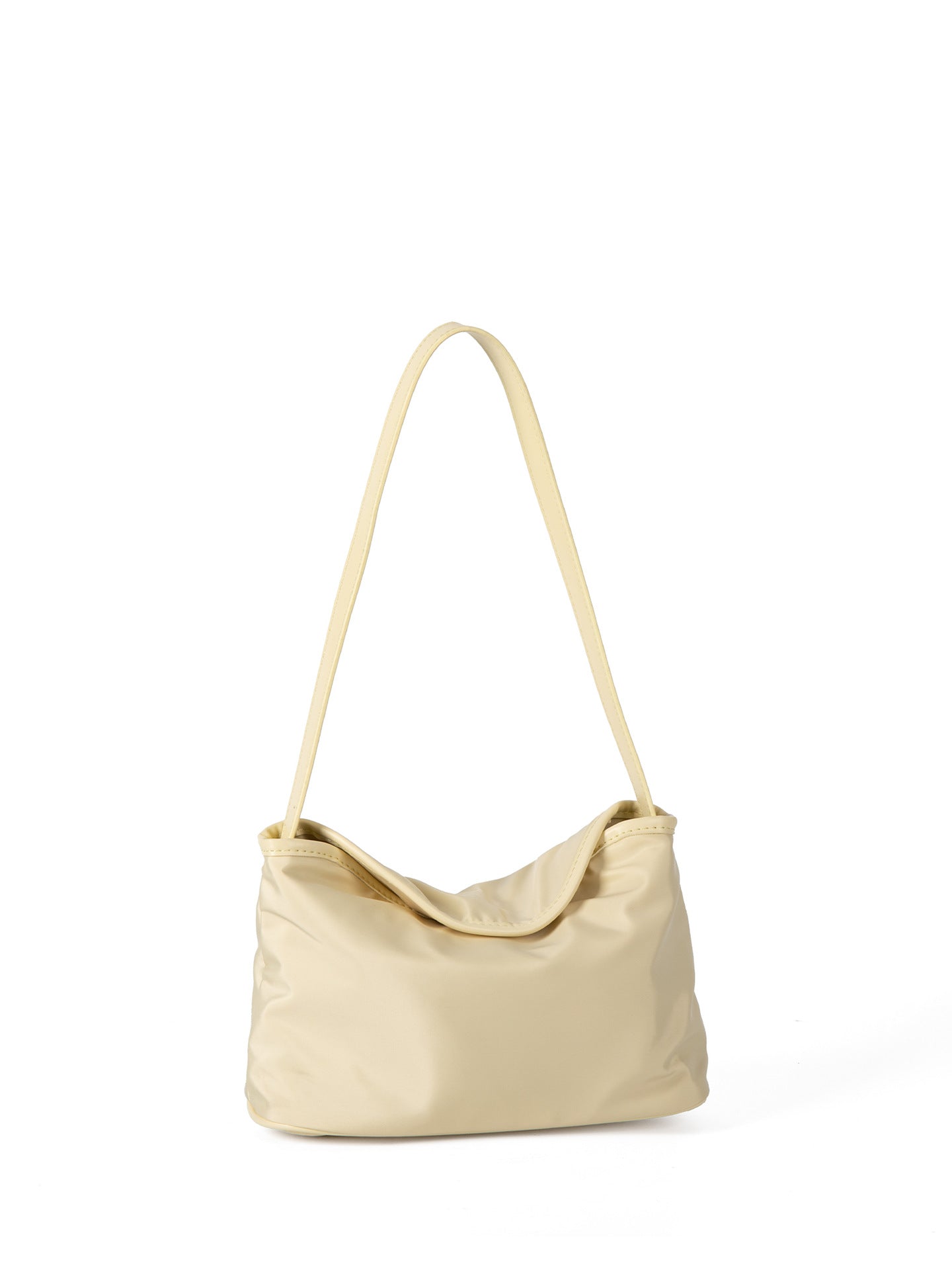 Women's Style Minimalist Solid Color Nylon Material High-grade Fashion Shoulder Bags