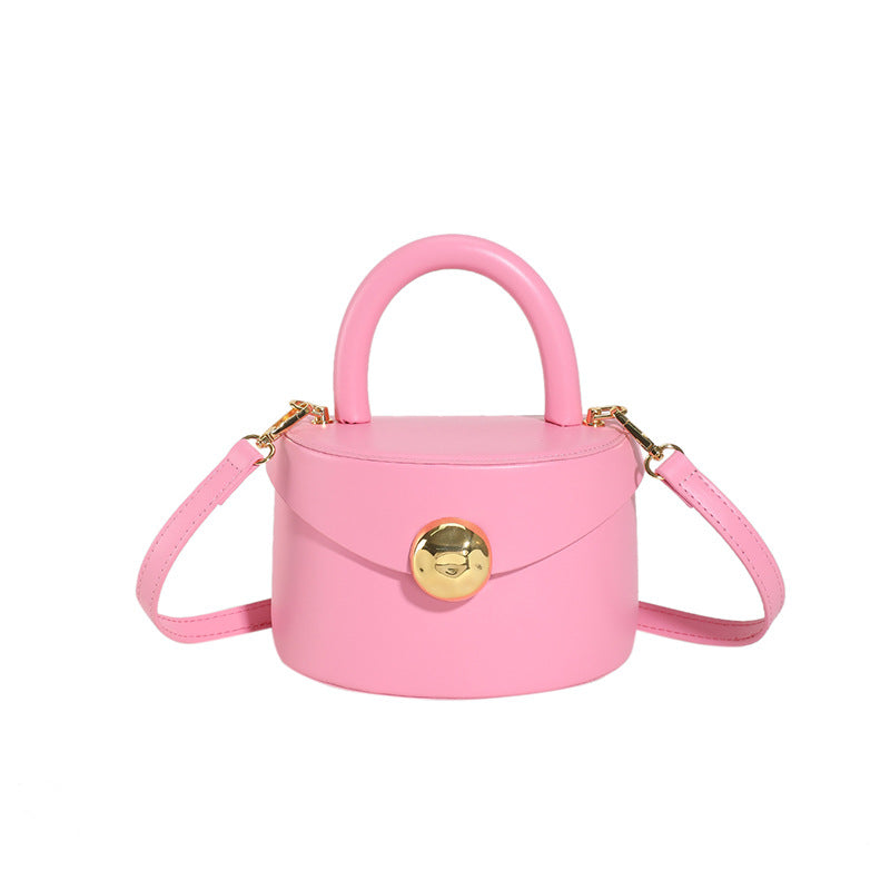 Design Versatile High Quality Popular Retro Solid Color Women's Shoulder Bag