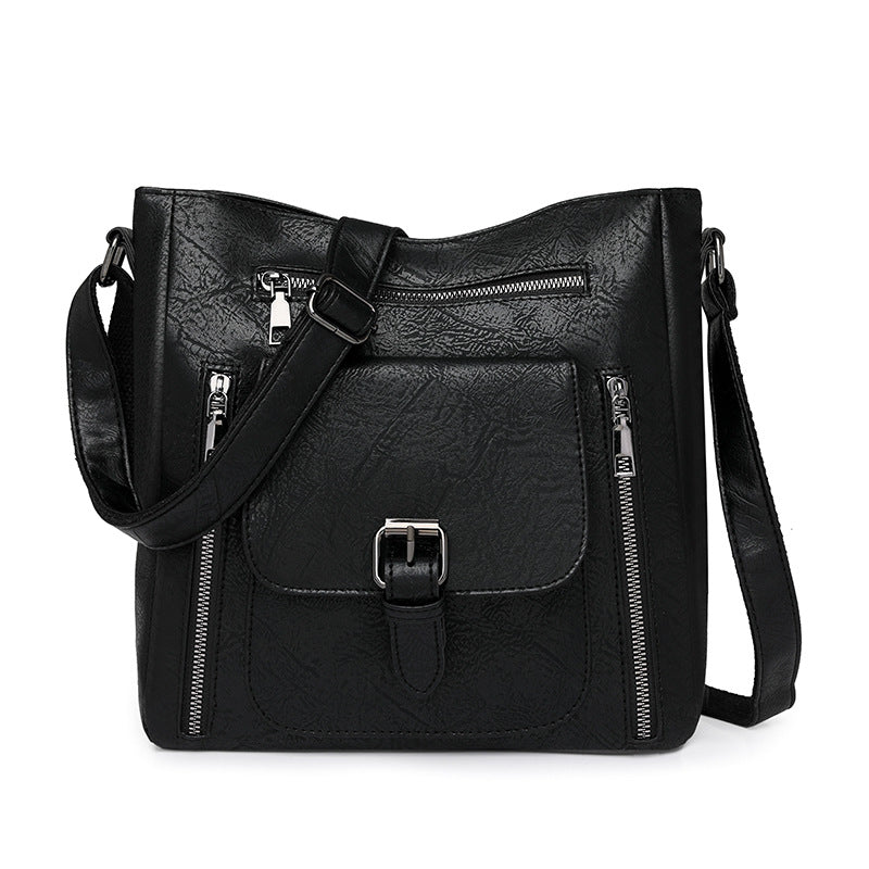 Women's Fashion Saddle Vintage Large Capacity For Women's Shoulder Bag