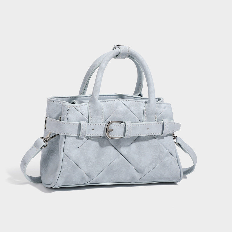 Women's Design Fashion Kelly Pleated Commuter Blue Women's Shoulder Bag