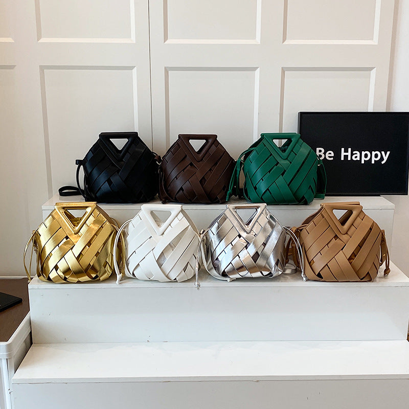 Women's Vegetable Basket Woven Stylish Good Texture Handbags