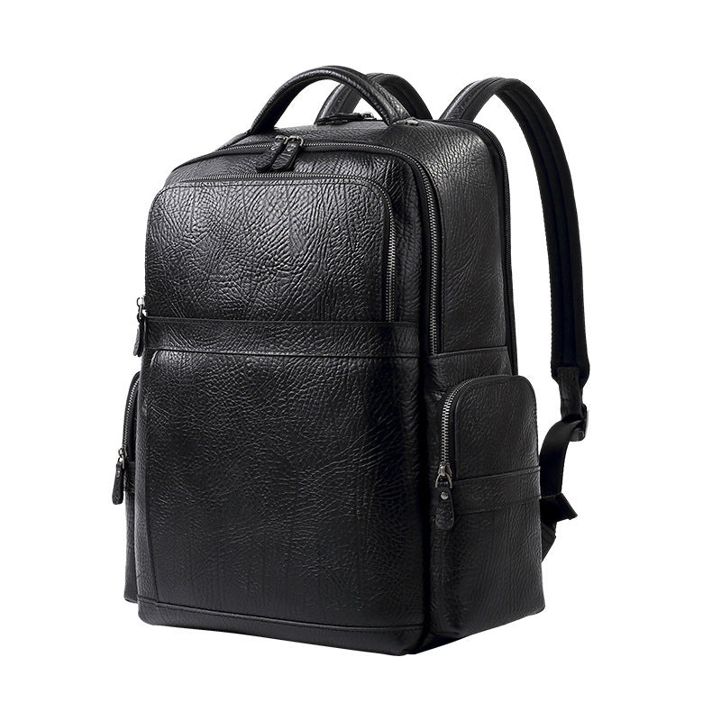 Men's First Layer Cowhide Large Capacity Trend Men's Bags